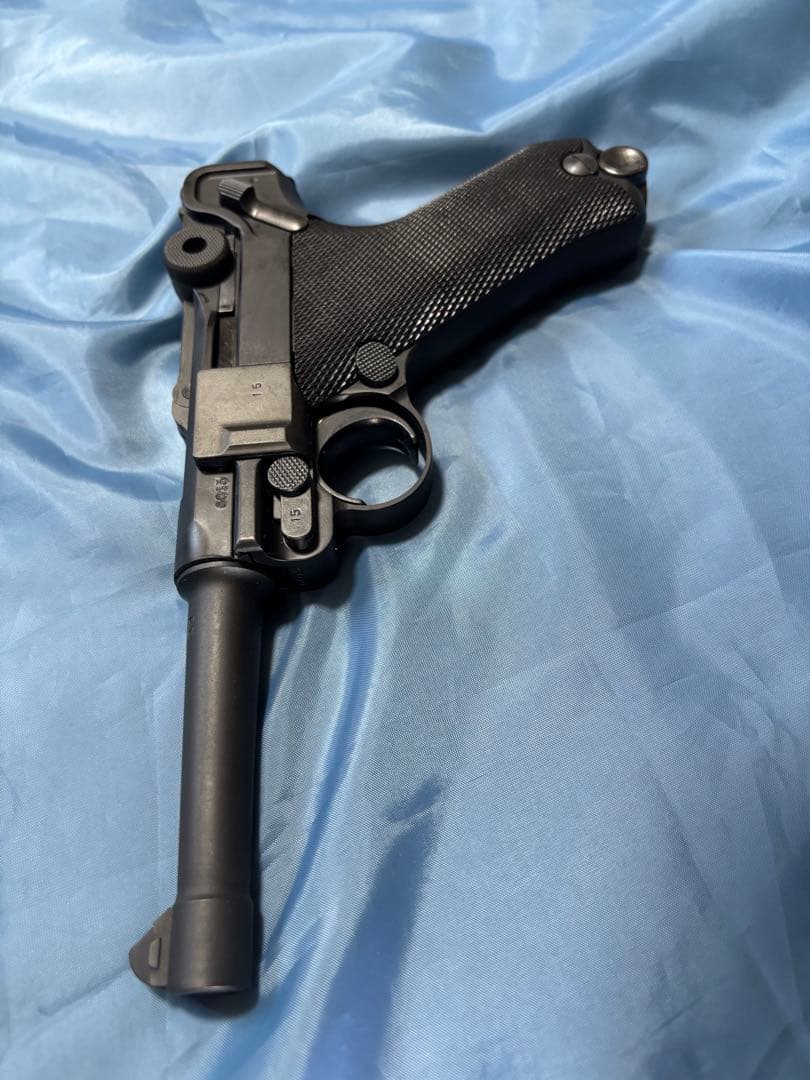 【美品】タナカ　ヘビーウエイト　ルガーP08 ガスガン　タナカワークス