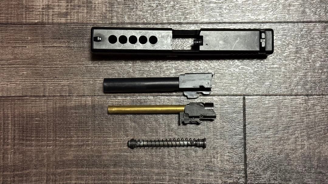 ™️GBB Glock17 廃盤カスタムモデルスライド付き