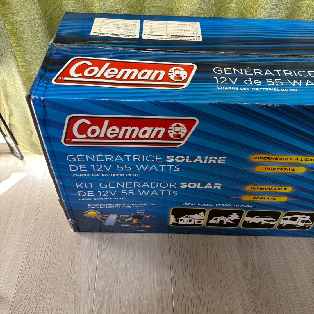コールマン　太陽光発電ソーラーキット　PVS-55WB