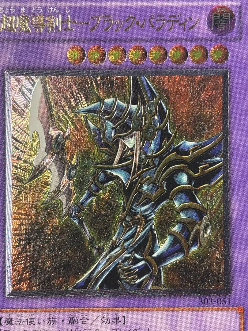 遊戯王　超魔導剣士ブラック・パラディン　レリーフ