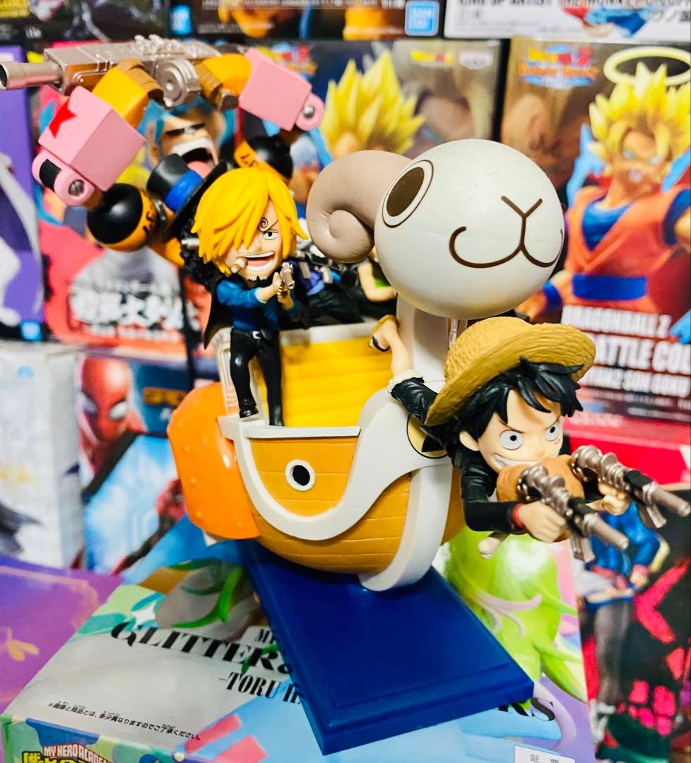 ワンピース　ワーコレ　ミニメリー号ATTACK　コンプリートセット WCF