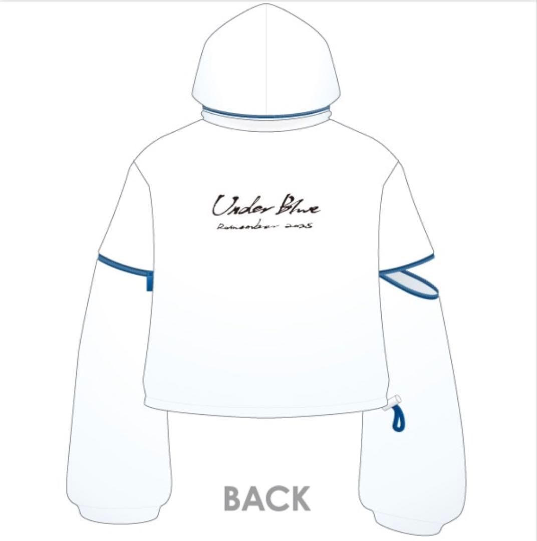 Eve ／Under Blue／skeleton parka ／M