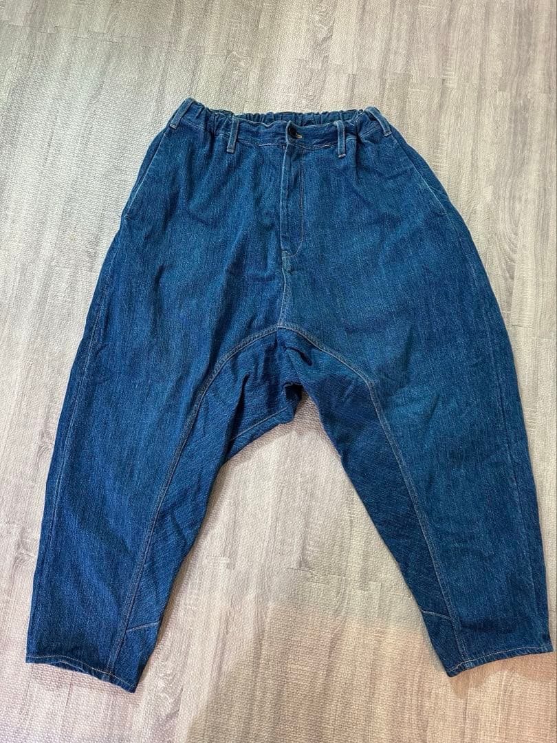 Yohji Yamamoto POUR HOMME 15AWデニムサルエルパンツ