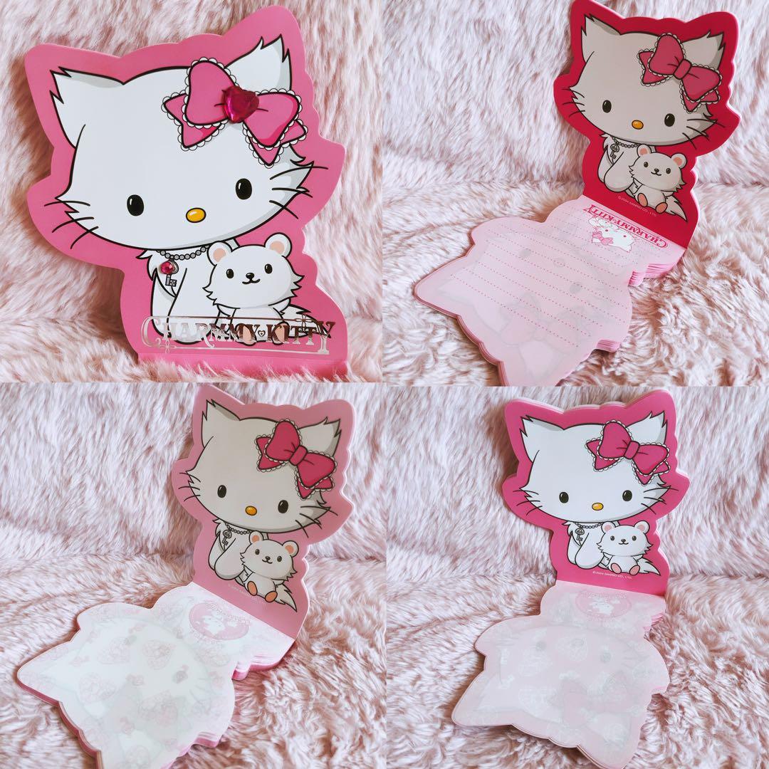 希少レア　チャーミーキティ　レターセット　ペン　まとめ売り　平成レトロ　サンリオ