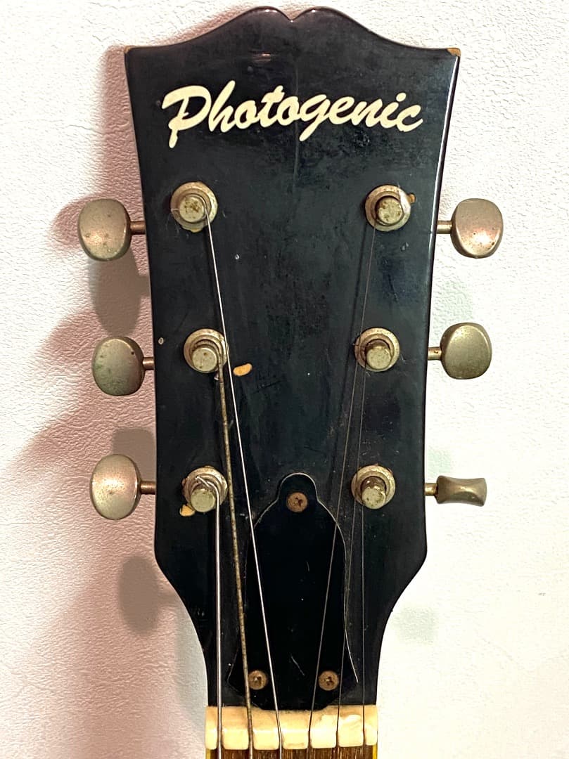 音出し確認済み【送料無料】Photogenic レスポールタイプ エレキギター