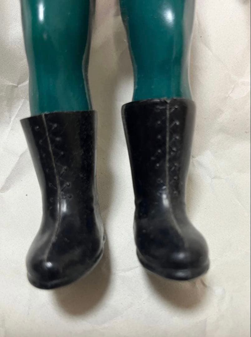 レア　希少！！　旧バンダイ デビルマン 笛付き ソフビ BANDAI 昭和レトロ