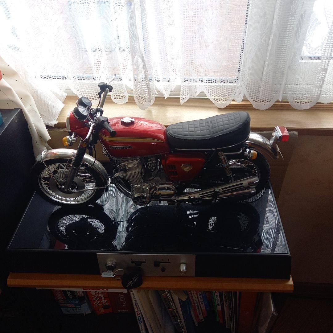 HONDA バイクモデル レッド