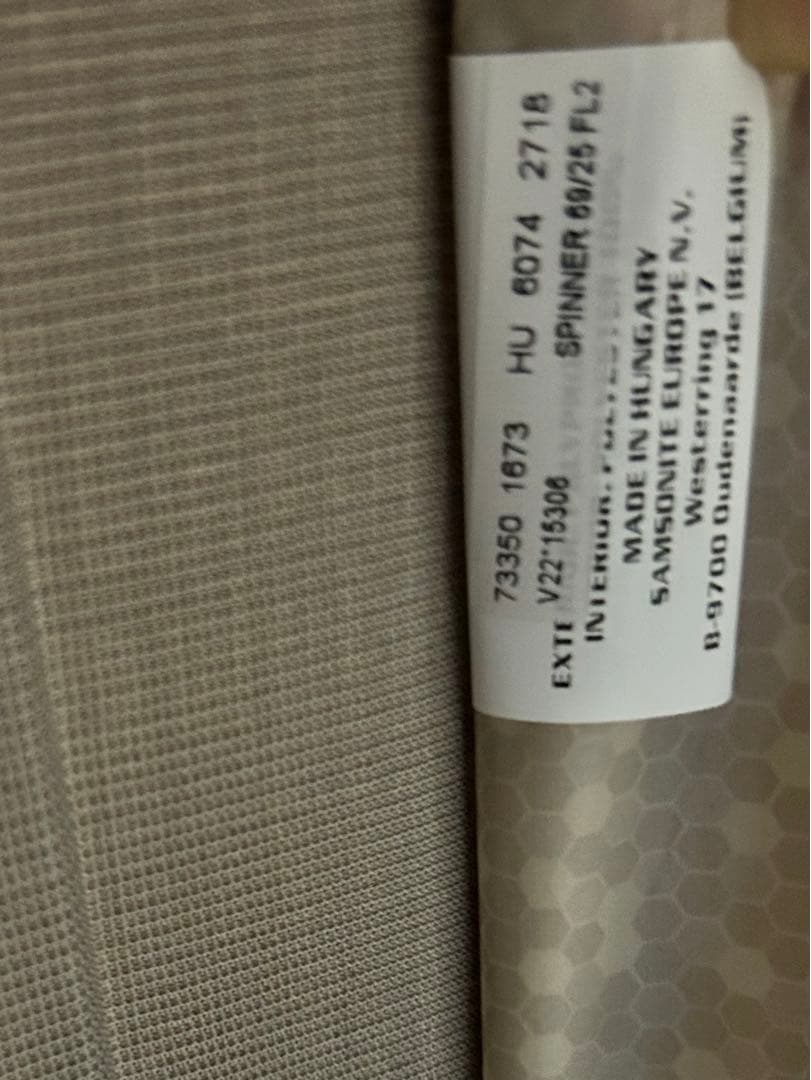 値下げ中❗️SAMSONITE サムソナイト スーツケース スピナー69 シルバー