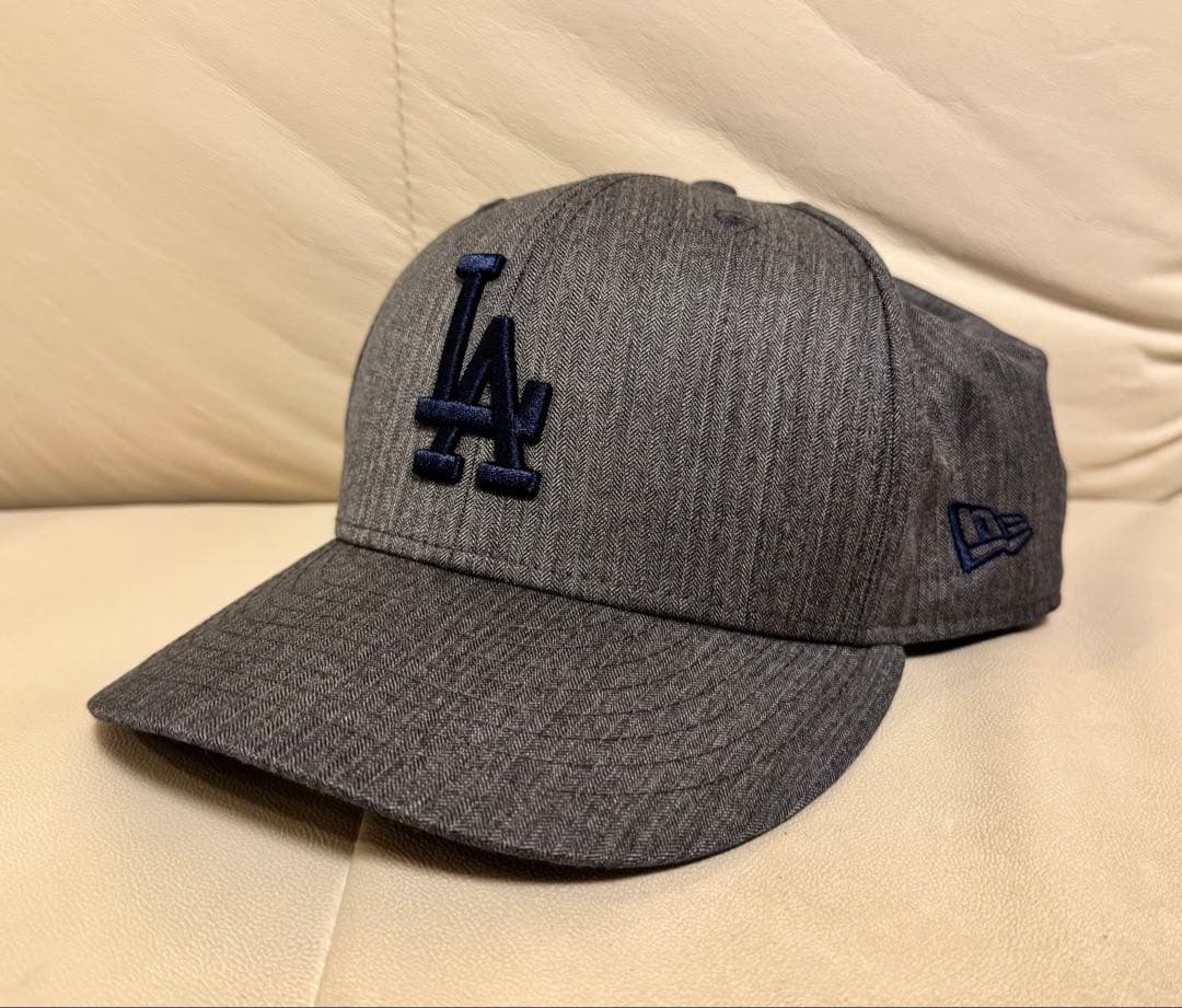 NEW ERA 59FIFTY LA ドジャース SCABAL グレー