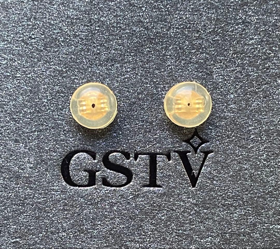 GSTV トゥービーゴールド　ピアス　イタリア製