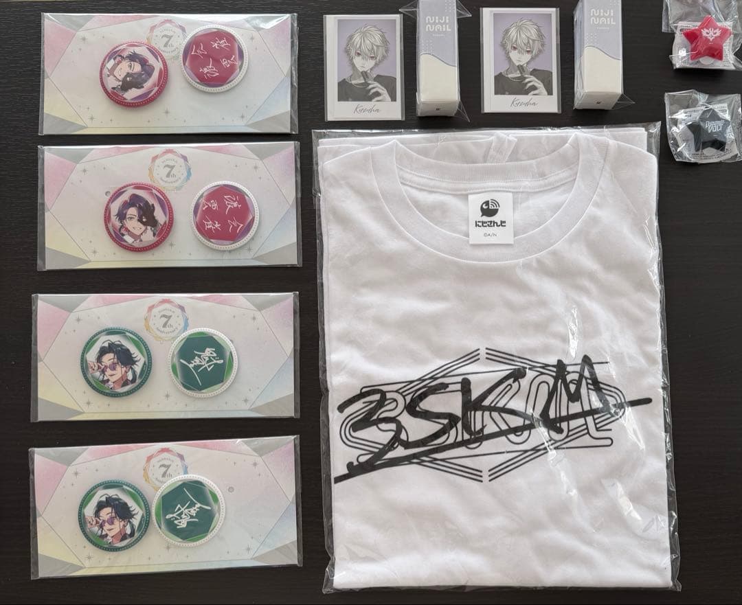 【にじさんじ】ボイスカード ランダムカード 缶バッジ ウエハース【バラ売りOK】