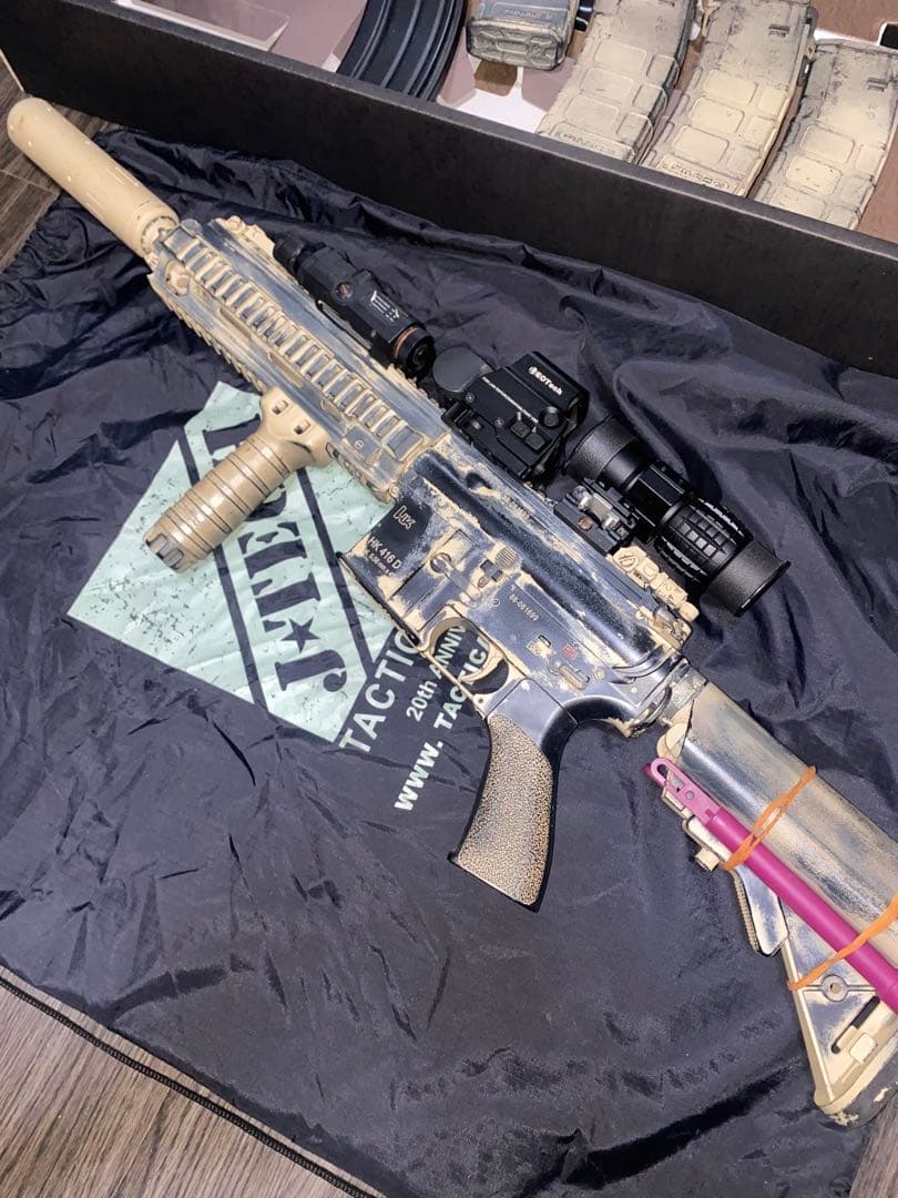 サバゲー 東京マルイ 次世代電動ガン DEVGRU HK416D その他セット