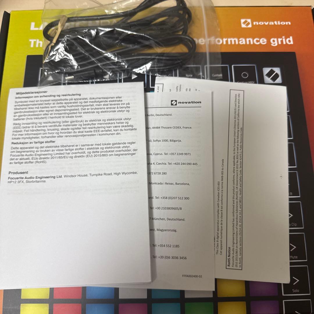 【極美品】Novation LaunchPad X