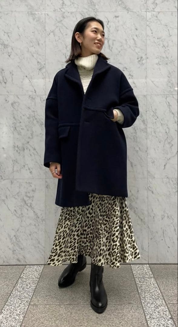 TOMORROWLAND MACPHEE ショートパイルメルトン コート