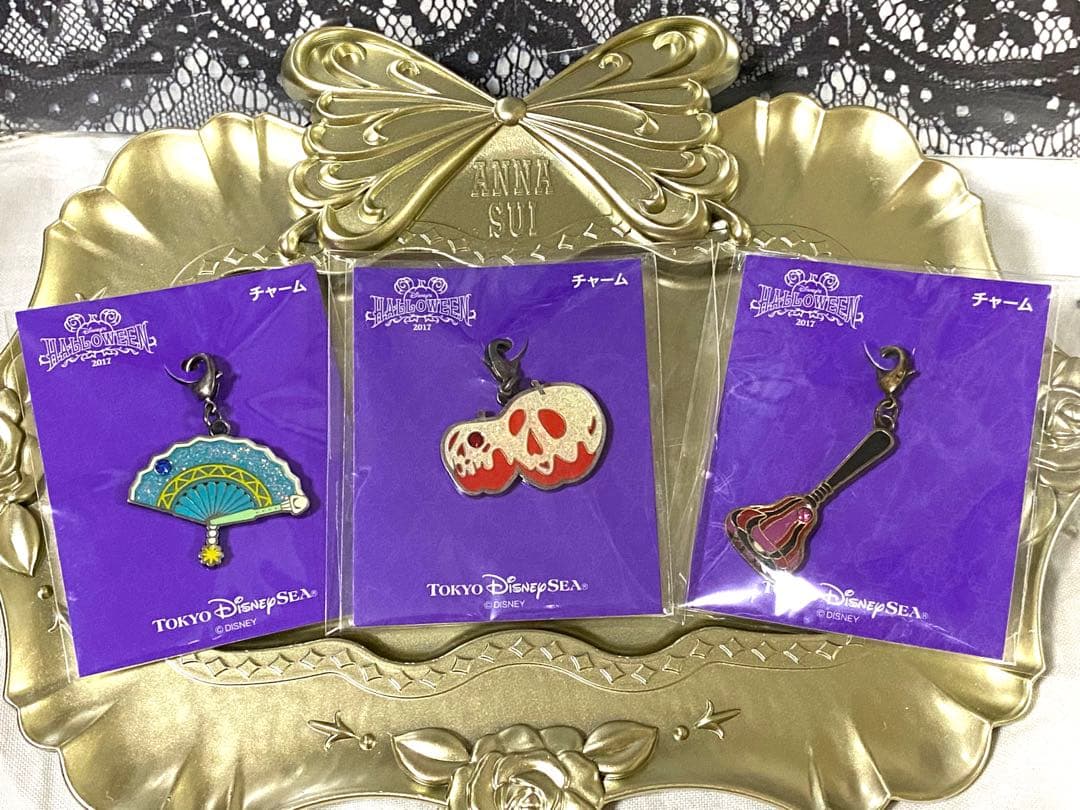 ディズニー　ハロウィン　ヴィランズ　手下　チャーム　女王　ハデス　フロロー