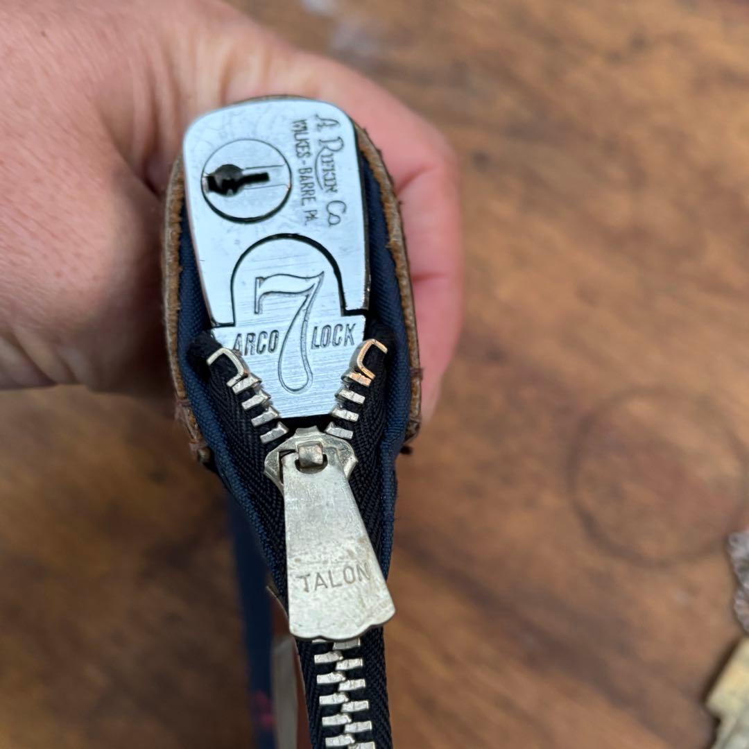 アンティーク雑貨 U.S.A. VINTAGE Bank Deposit Bag