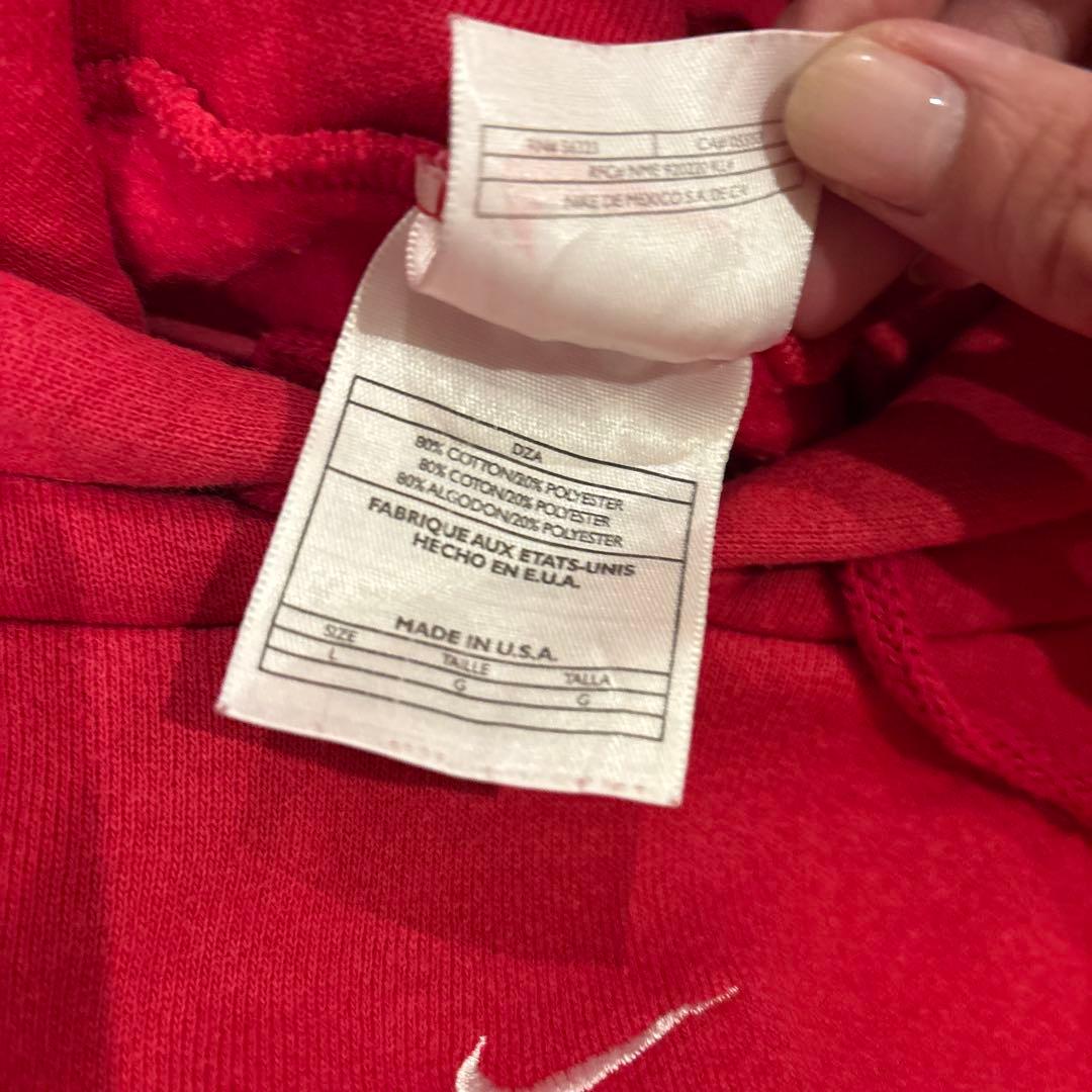 古着 NIKE センタースウォッシュ パーカー USA製