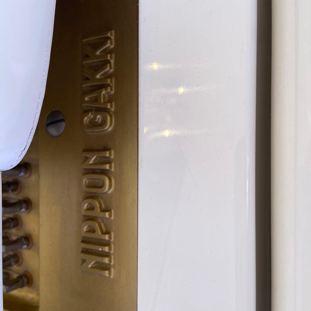 お値下げしました　YAMAHAグランドピアノホワイト88鍵盤　防音パネル付き