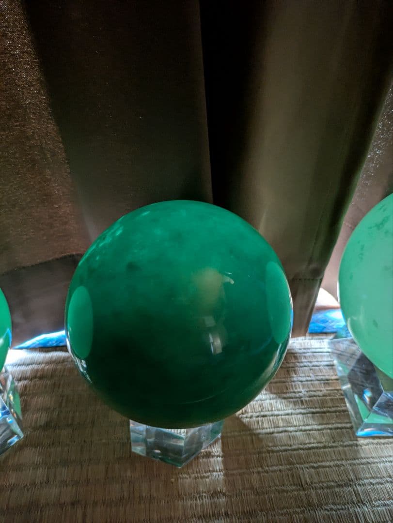 夜明珠　大玉　３個（夜光石）原石　 蓄光石