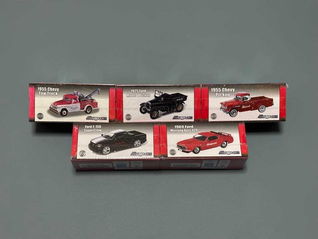 Snap-on スナップオン　ミニカー 5台セット　新品