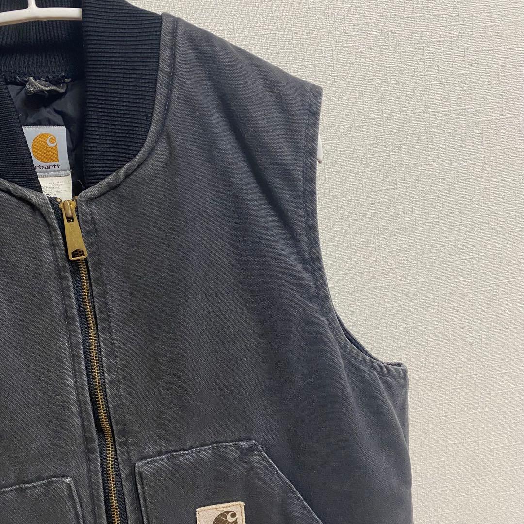 Mサイズ USA製 PTL スミクロ　Carhartt カーハート ダックベスト