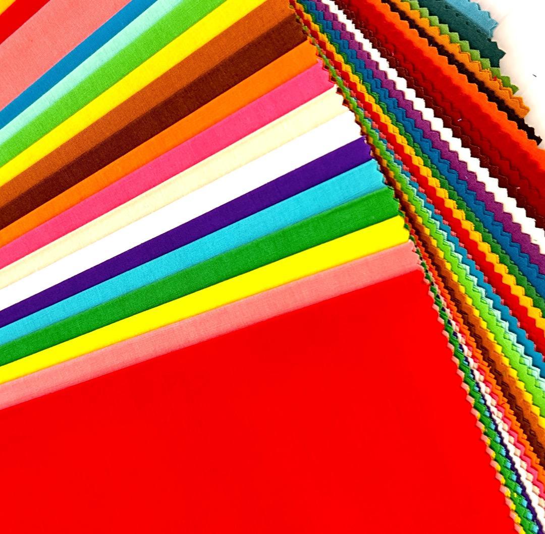 64色カラードレープ、パーソナルカラー診断用「新品」厚手綿ブロード高級生地使用