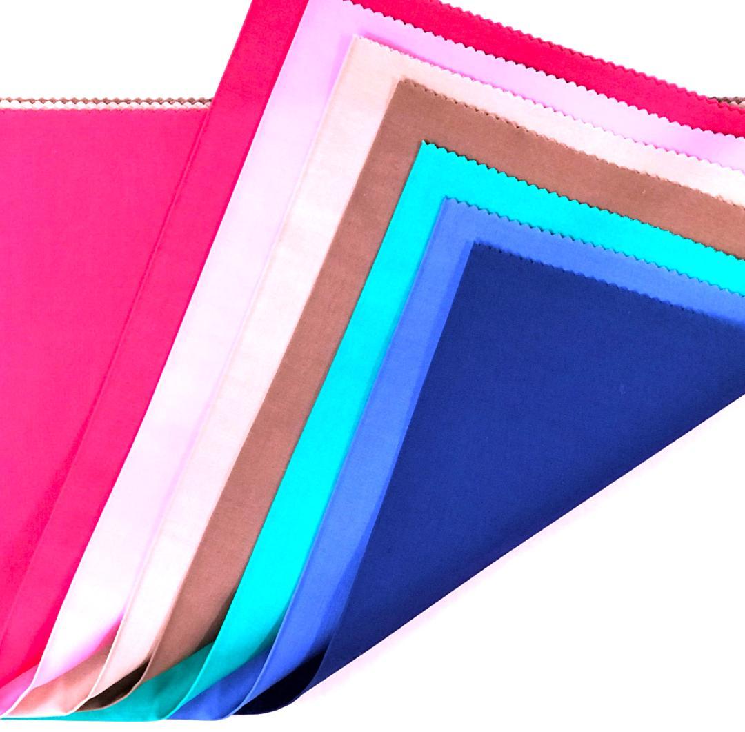 64色カラードレープ、パーソナルカラー診断用「新品」厚手綿ブロード高級生地使用