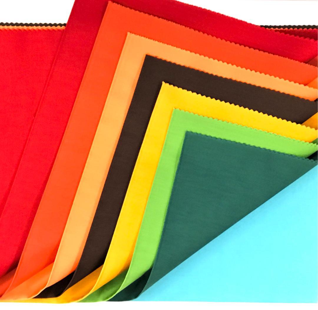 64色カラードレープ、パーソナルカラー診断用「新品」厚手綿ブロード高級生地使用