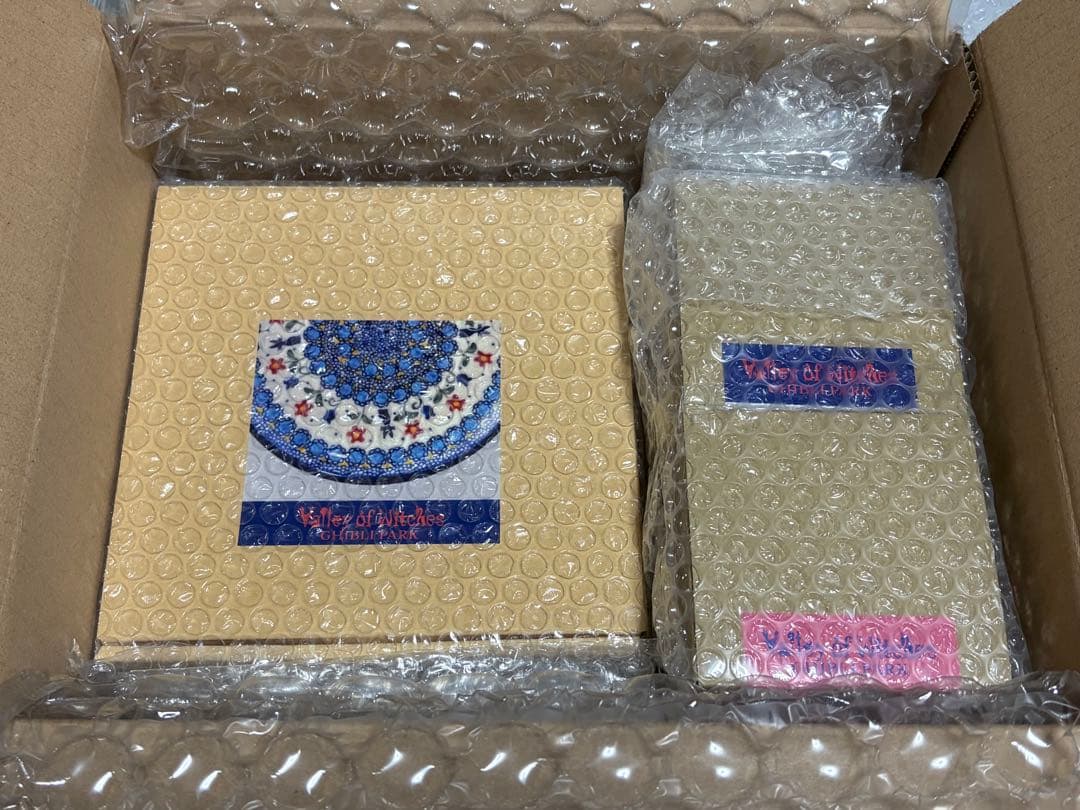 ジブリパーク ハウルの動く城&魔女の宅急便 マグカップ+ポタリープレート 計4点