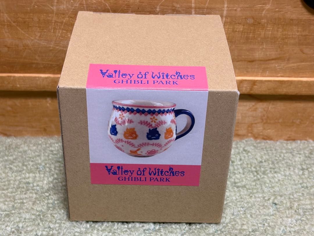 ジブリパーク ハウルの動く城&魔女の宅急便 マグカップ+ポタリープレート 計4点