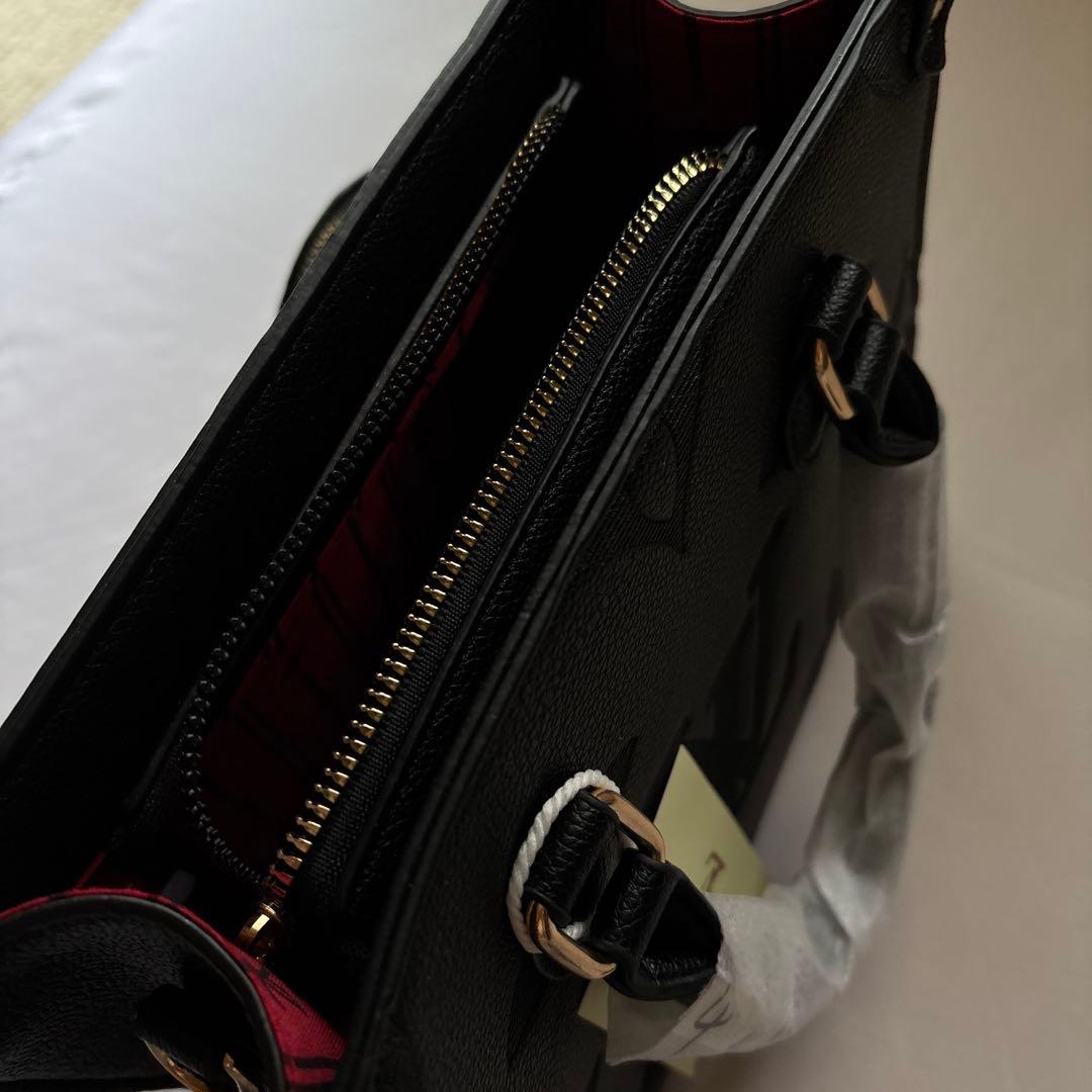 未使用　ノベルティ　ハンドバッグ　ショルダーバッグ　ブラック