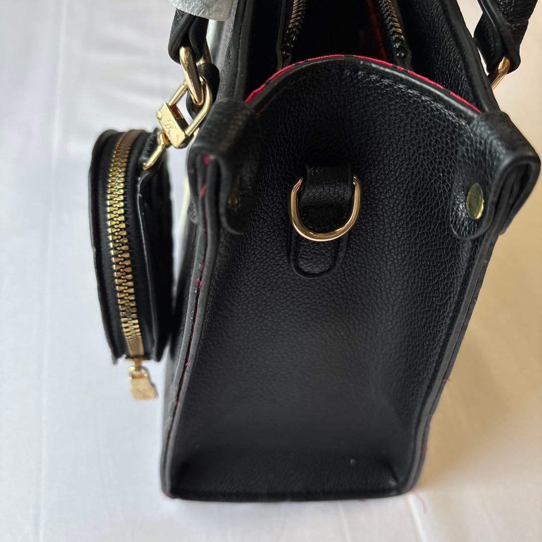 未使用　ノベルティ　ハンドバッグ　ショルダーバッグ　ブラック