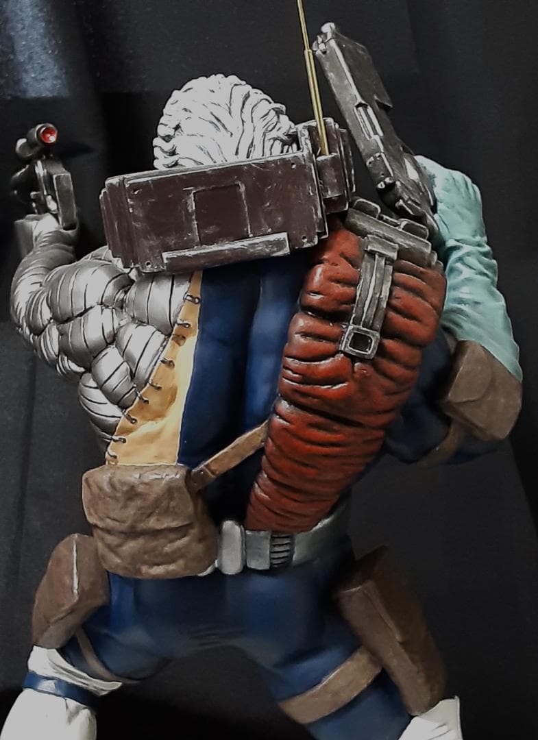 プロ制作　ホライゾン製　X-men　ケーブル　ガレージキット完成品　ソフビ