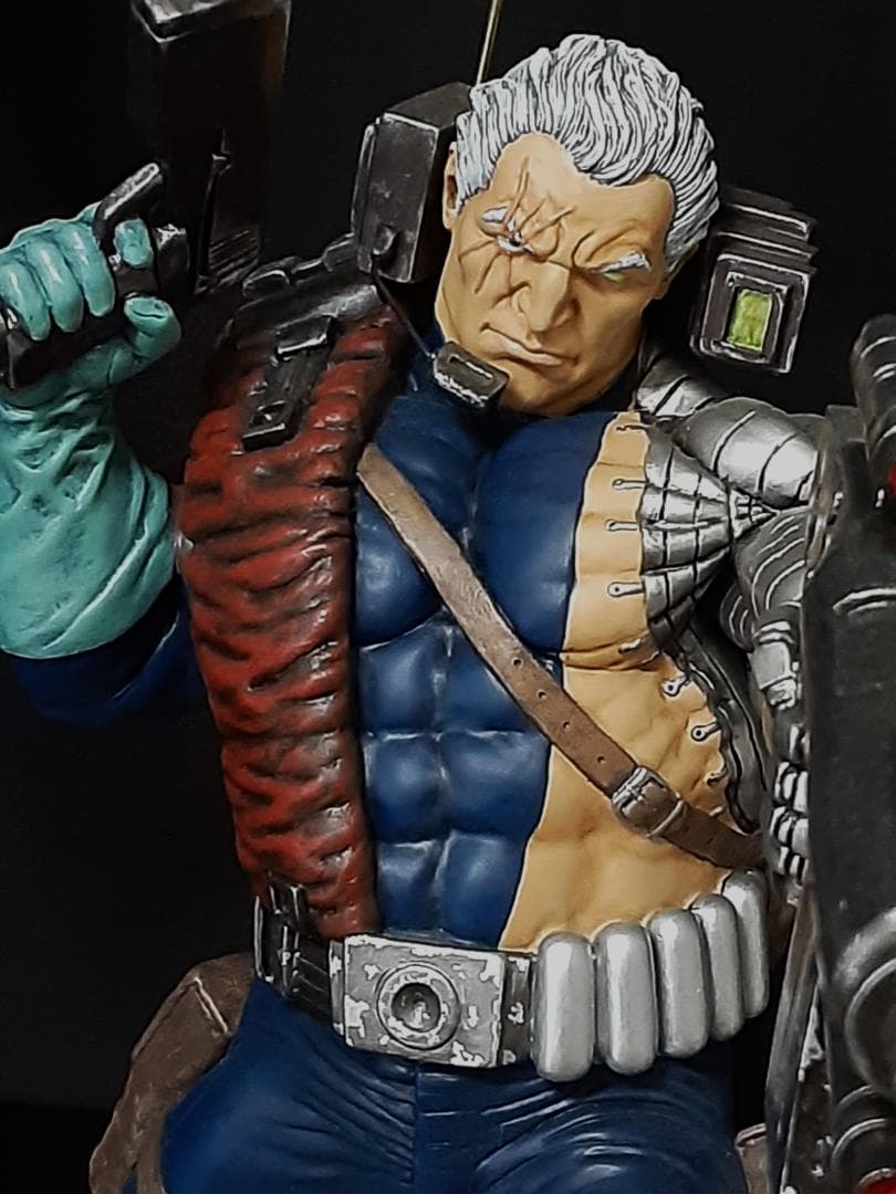 プロ制作　ホライゾン製　X-men　ケーブル　ガレージキット完成品　ソフビ