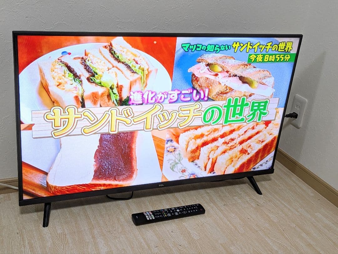 超美品 2022年製 TCL 40インチ 液晶テレビ 40S5200B 40型