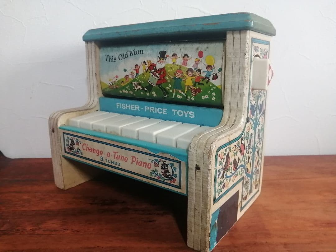 ヴィンテージ 60's USAフィッシャープライス ピアノ 玩具