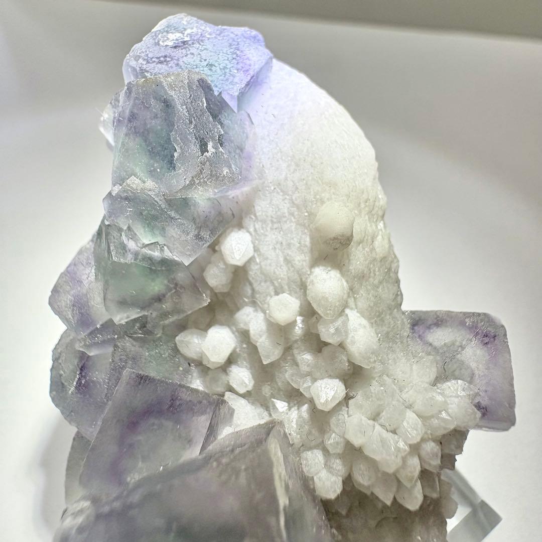 452 中国　内モンゴル産　フローライト&クォーツ