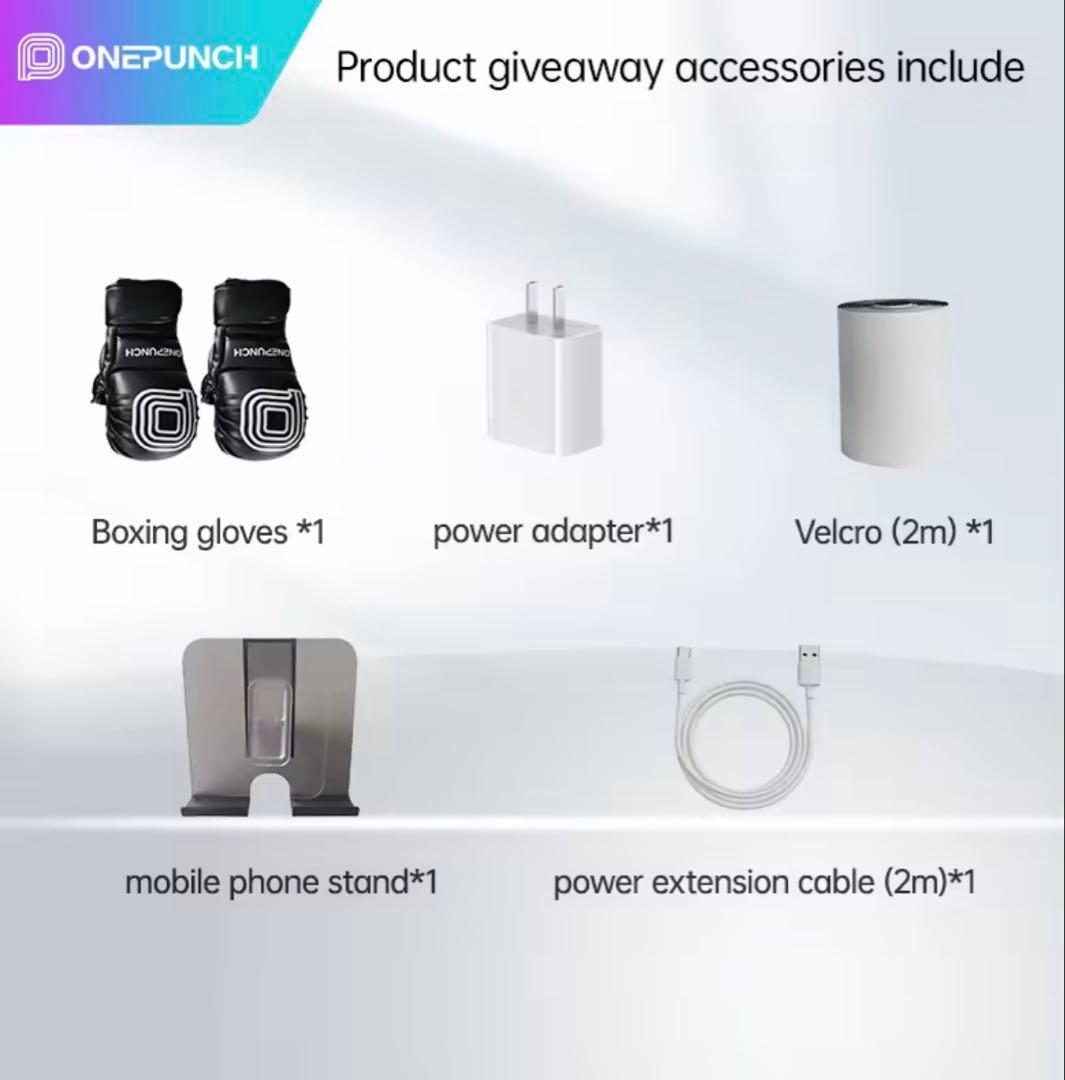 ONE PUNCH Bluetoothトレーニングパッド RGB照明付き