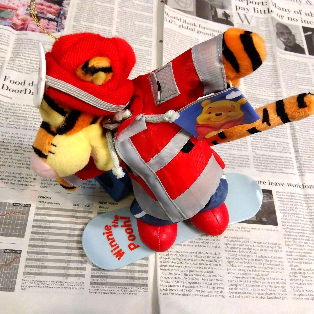 超レア　Disney ティガー　スノボーぬいぐるみ　サイズ縦26cmタグ付未使用