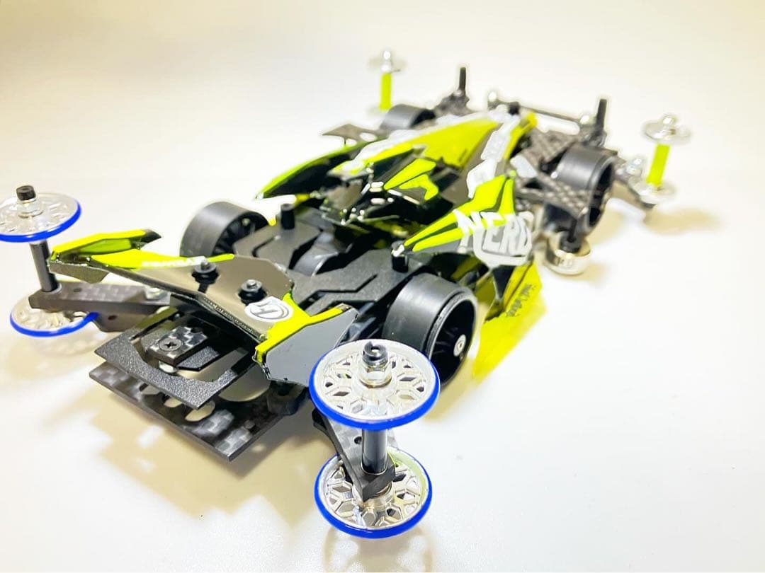 ミニ四駆　完成品　MSフレキ　AVANTE MK.Ⅲ AZURE