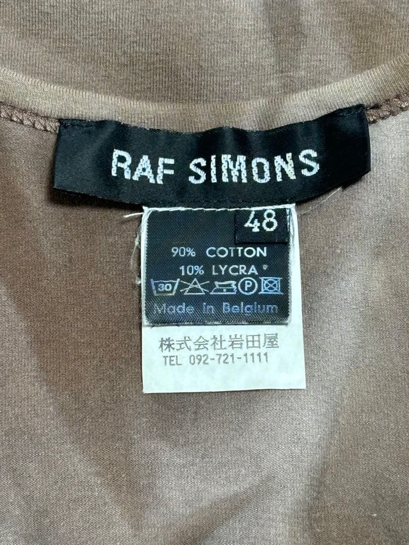raf simons 98ss black palms期 タイダイ タンクトップ