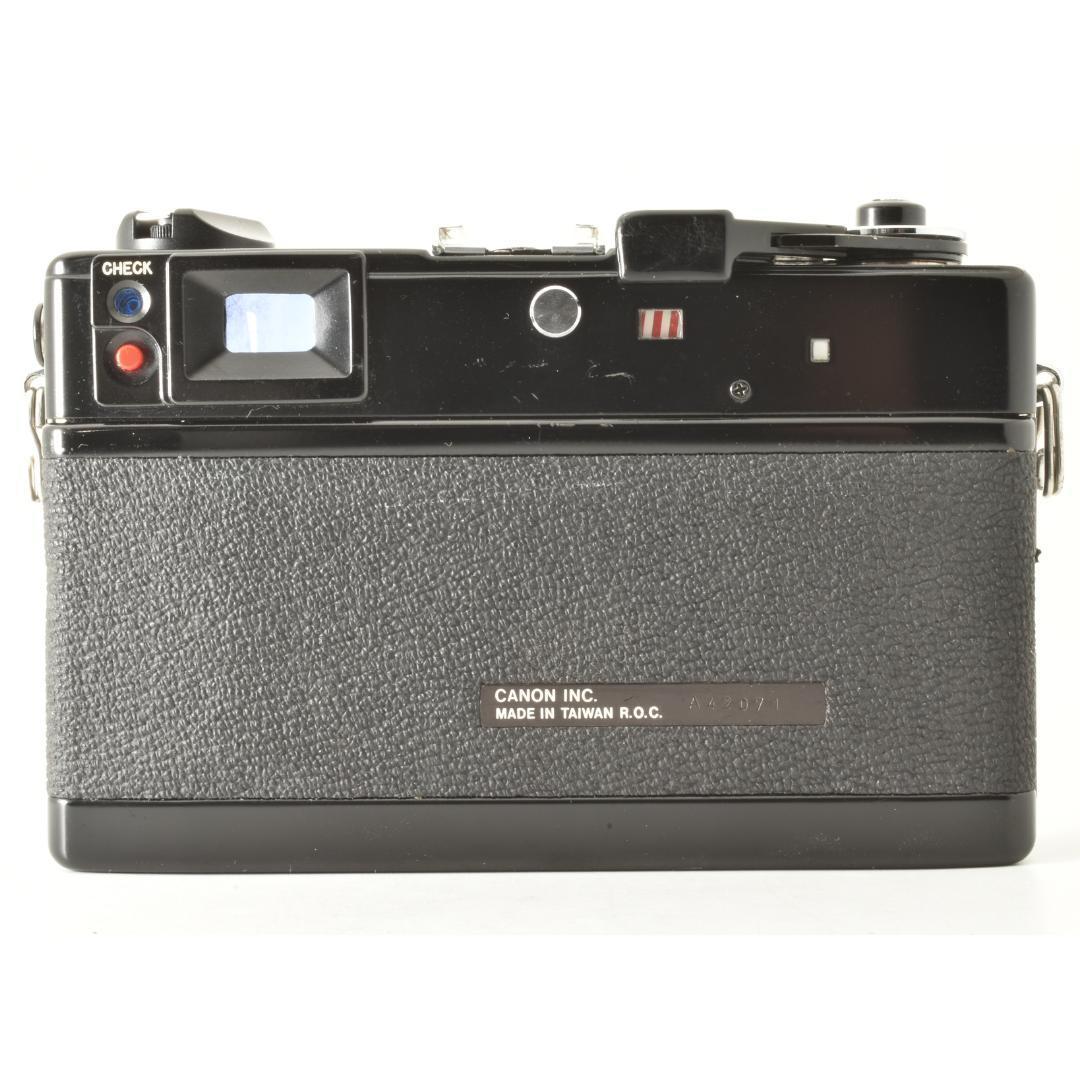 完動 Canonet Giii QL17 ブラックレンジファインダー AEOK