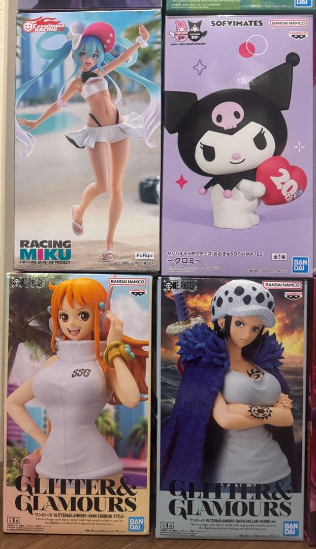 長箱 フィギュア まとめ売り 20種セット　未開封　ワンピース ヒロアカ 等