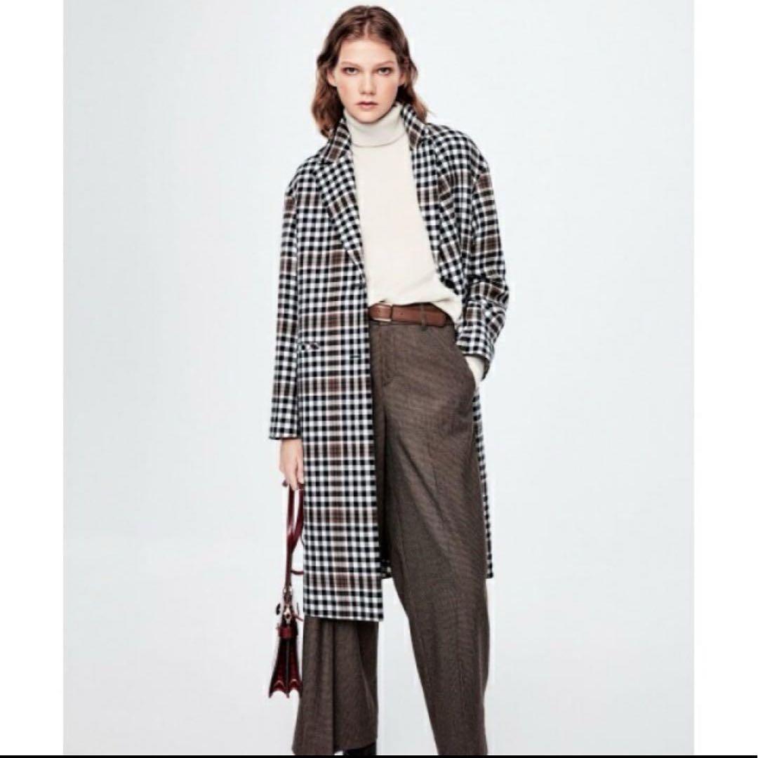 ⭐️極美品⭐️ 23区 3XL 46 大きいサイズ チェック チェスターコート