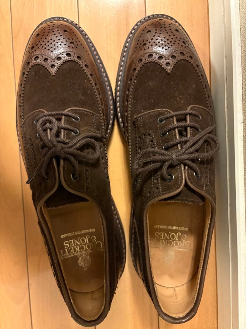 靴 Crockett&Jones Cardigan4 6 1/2 E