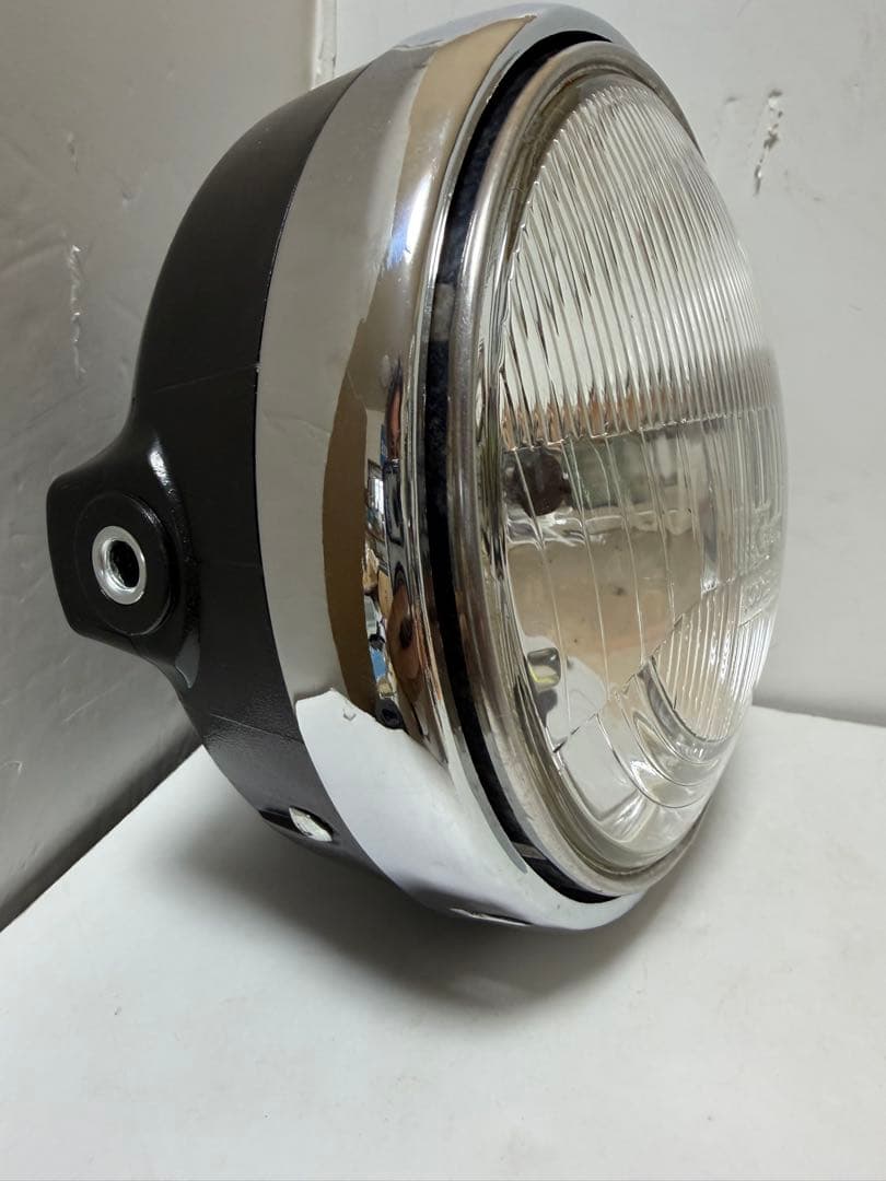 希少廃盤品当時物シビエ一文字180πシビエ凸レンズ付ヘッドライトCIBIE