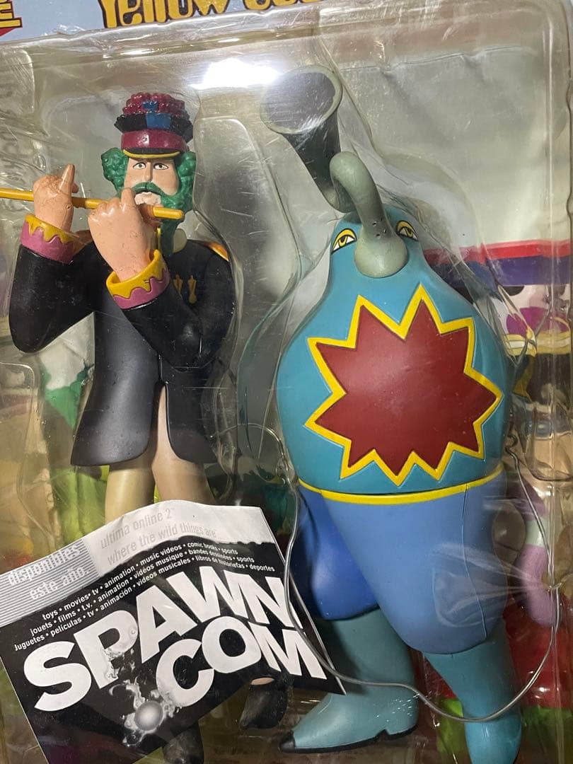 【激レア！】ビートルズ　イエローサブマリン　フィギュア　レトロ　プラモデル