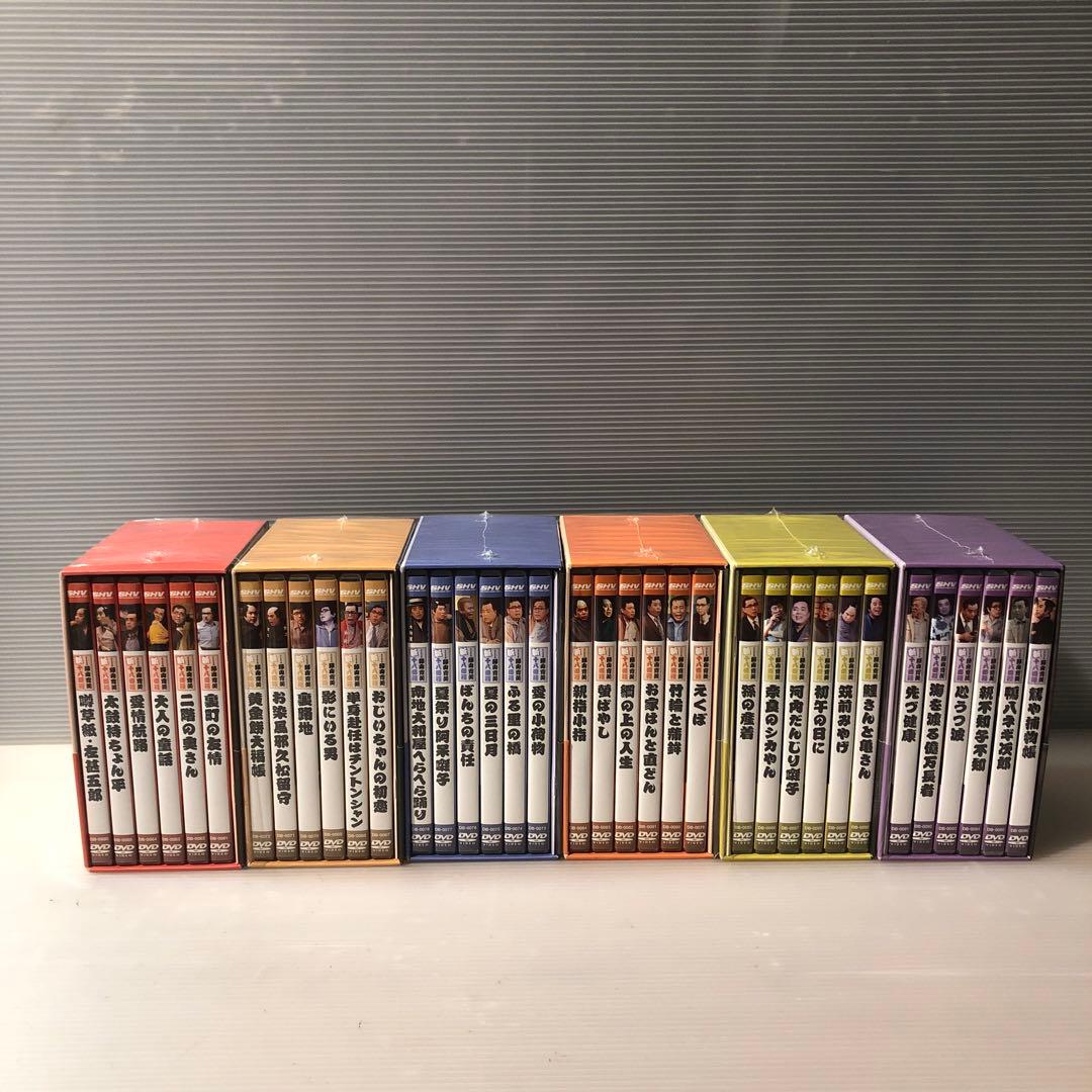 松竹新喜劇　藤山寛美 新十八番箱 壱〜六巻6枚組全セットDVD-BOX 付属品付