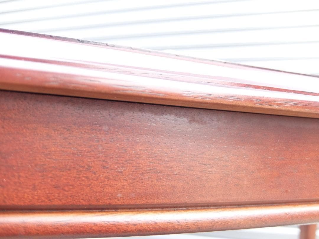 390　マルニ木工 サイドテーブル 天然木 アンティーク 猫脚