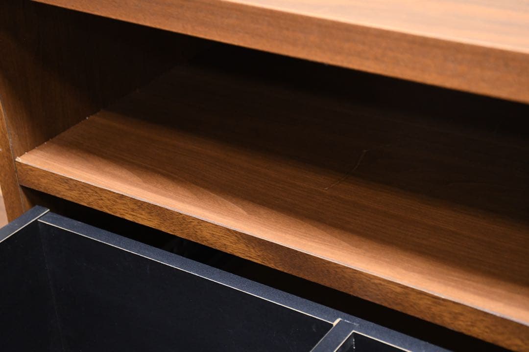 EKK36 岡家具 スカラ テレビボード ウォールナット無垢材 ローボード